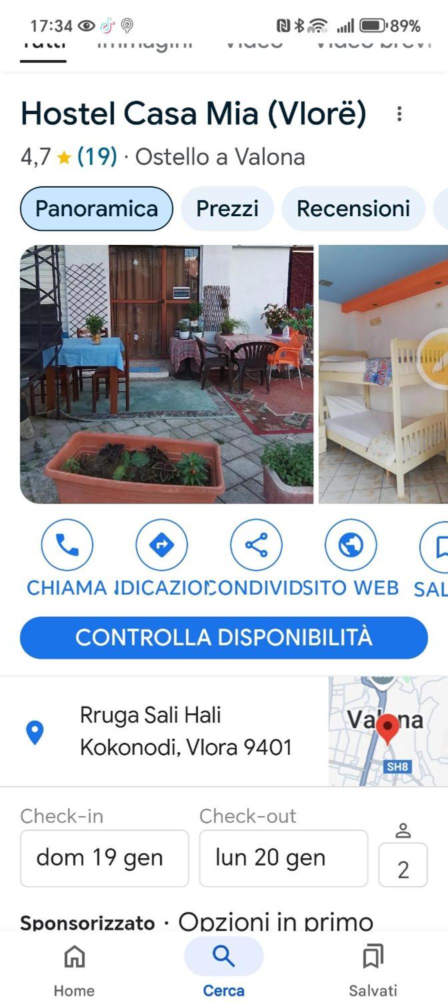Casa Mia Hostel Vlore Room photo